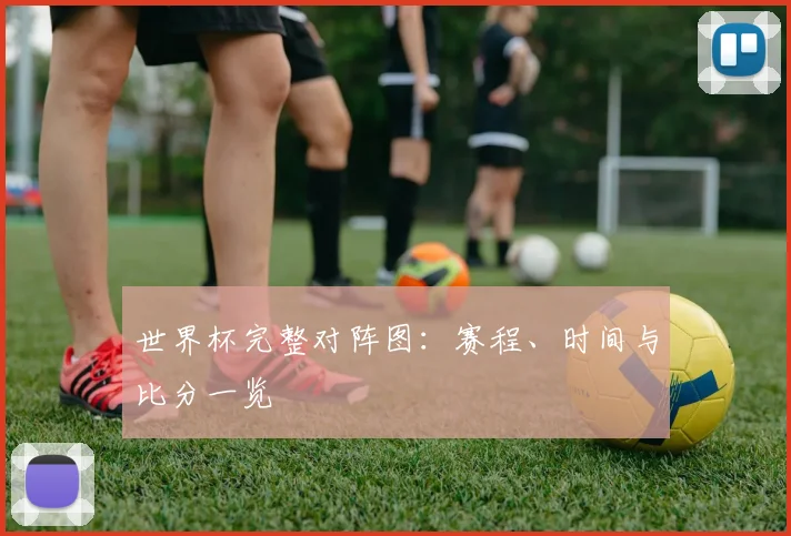 世界杯完整对阵图:赛程、时间与比分一览